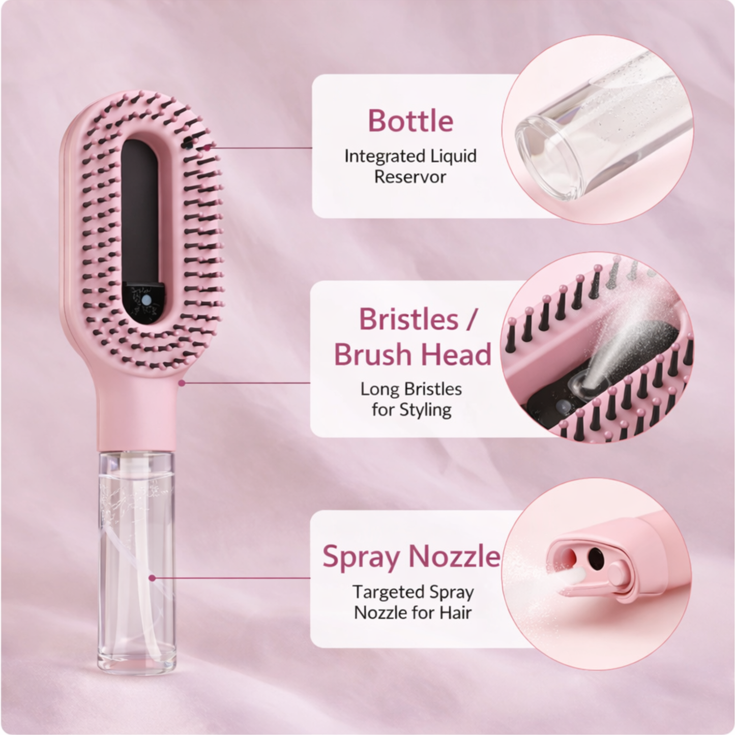 AuraMist™ Hair Brush