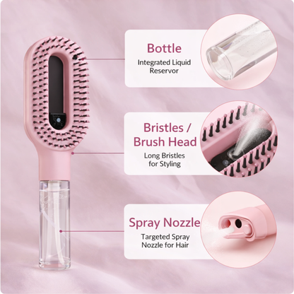 AuraMist™ Hair Brush